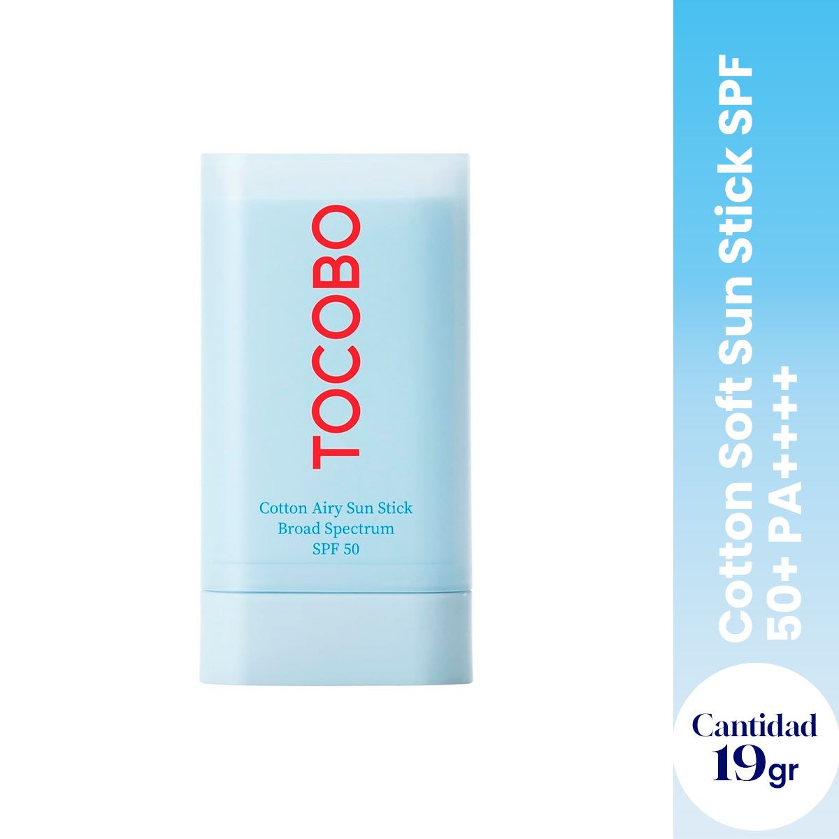 Barra Solar Spf 50 - Tocobo Cootton 19Gr